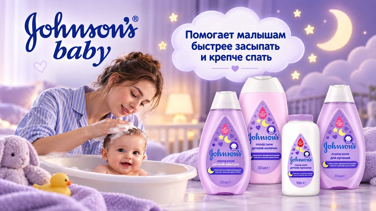 Johnson’s Baby advertising design